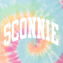 Load image into Gallery viewer, Sconnie Arch Pastel Tie Dye T-Shirt - Pastel Rainbow