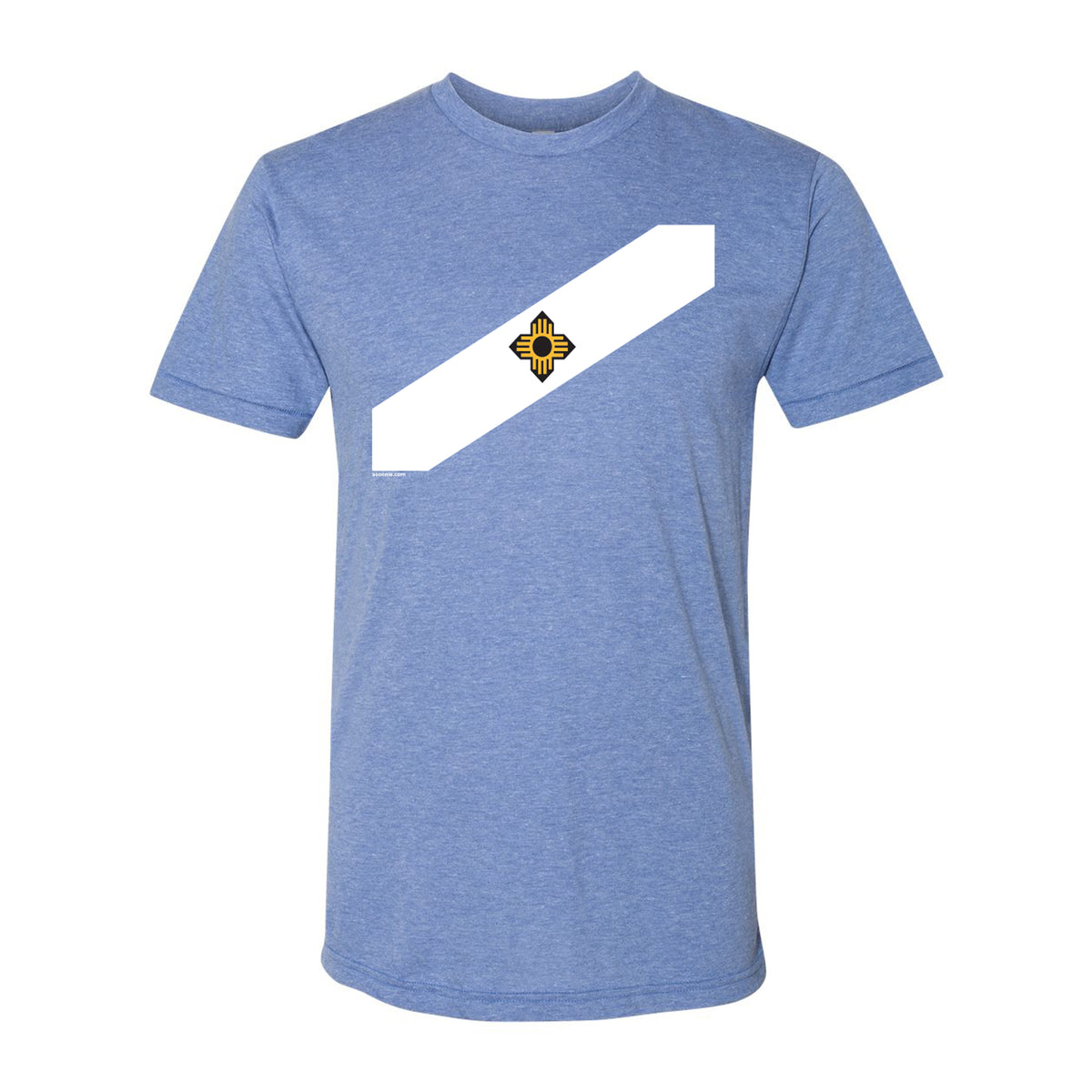 Madison City Flag Tri-Blend T-shirt - Athletic Blue – Sconnie Nation