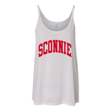 Load image into Gallery viewer, Sconnie Arch Slouchy Tank - White