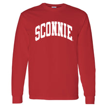 Load image into Gallery viewer, Sconnie Long Sleeve T-shirt - Red