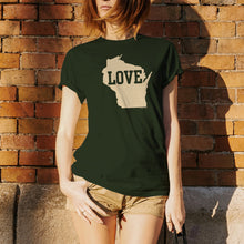 Load image into Gallery viewer, Wi Love Milwaukee T-Shirt - Forest