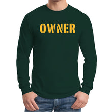 Load image into Gallery viewer, OWNER Long Sleeve T-shirt - Forest