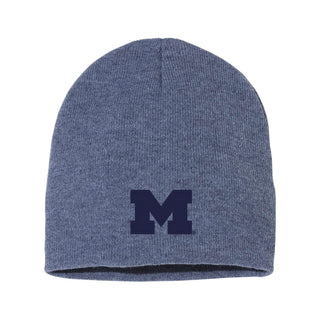 Michigan Primary Logo Solid Knit Beanie