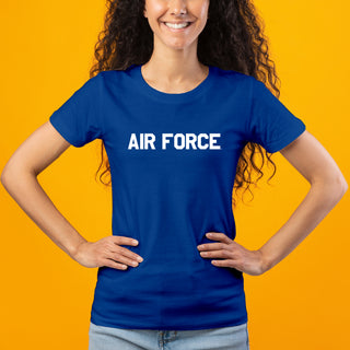 Air Force Academy Falcons Basic Block Women's T-Shirt - Royal
