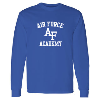 Air Force Academy Falcons Arch Logo Long Sleeve T-Shirt - Royal