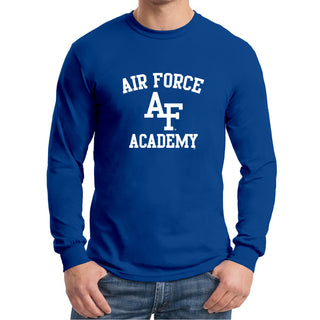 Air Force Academy Falcons Arch Logo Long Sleeve T-Shirt - Royal