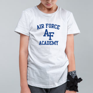 Air Force Academy Falcons Arch Logo Youth T-Shirt - White