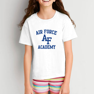 Air Force Academy Falcons Arch Logo Youth T-Shirt - White