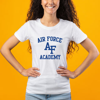 Air Force Academy Falcons Arch Logo Women's T-Shirt - White