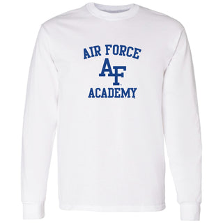 Air Force Academy Falcons Arch Logo Long Sleeve T-Shirt - White