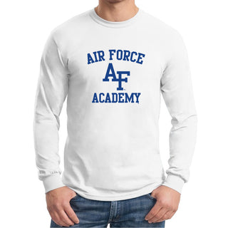 Air Force Academy Falcons Arch Logo Long Sleeve T-Shirt - White