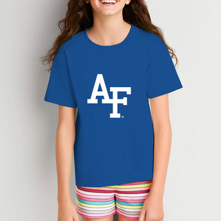 Air Force Academy Falcons Primary Logo Youth T-Shirt - Royal