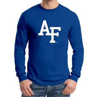 Air Force Academy Falcons Primary Logo Long Sleeve T-Shirt - Royal