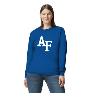 Air Force Academy Falcons Primary Logo Long Sleeve T-Shirt - Royal