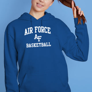 Air Force Academy Arch Logo Basketball Hoodie - Royal