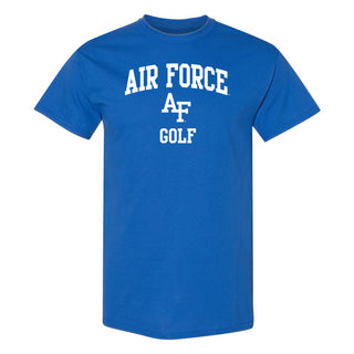 Air Force Academy Arch Logo Golf T-Shirt - Royal