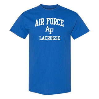 Air Force Academy Arch Logo Lacrosse T-Shirt - Royal