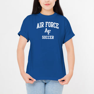Air Force Academy Arch Logo Soccer T-Shirt - Royal