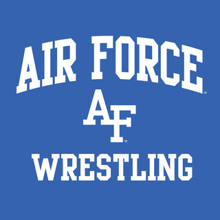 Air Force Academy Arch Logo Wrestling Hoodie - Royal