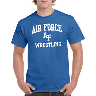 Air Force Academy Arch Logo Wrestling T-Shirt - Royal