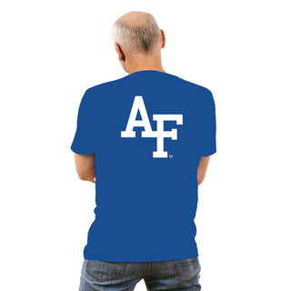 Air Force Academy Falcons Front Back T-Shirt - Royal