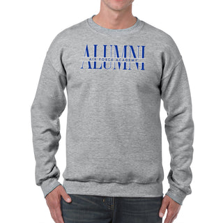 Air Force Academy Falcons Classic Alumni Crewneck Sweatshirt - Sport Grey