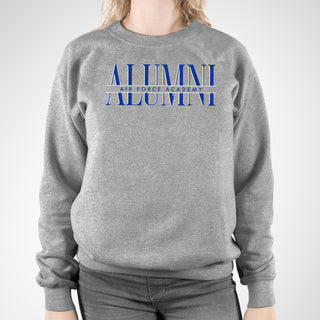 Air Force Academy Falcons Classic Alumni Crewneck Sweatshirt - Sport Grey