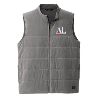 Assistance League Logo LC EMB Travis Mathew Cold Bay Vest - Quiet Shade Grey