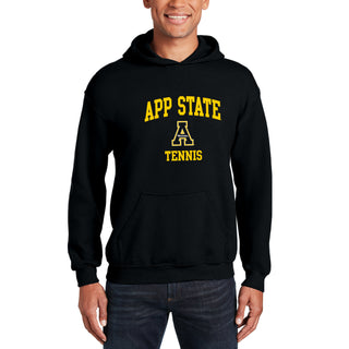 App State Arch Logo Tennis Hoodie - Black