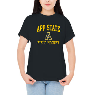 App State Arch Logo Field Hockey T-Shirt - Black