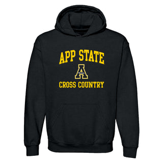 App State Arch Logo Cross Country Hoodie - Black