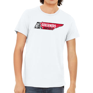 Austin Peay Governors TN State Mark Triblend T-Shirt - Solid White