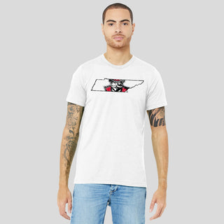 Austin Peay Governors TN State Mark Triblend T-Shirt - Solid White