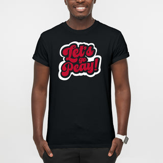 Austin Peay Governors Let's Go Peay T Shirt - Black