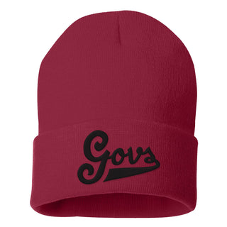 Austin Peay Governors Primary Logo Solid Knit Cuffed Beanie