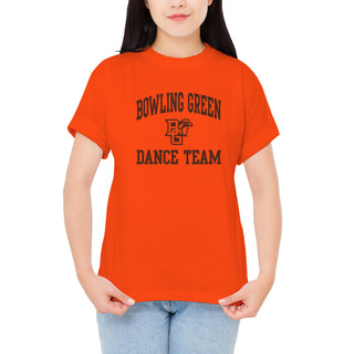 BGSU Arch Logo Dance Team T-Shirt - Orange