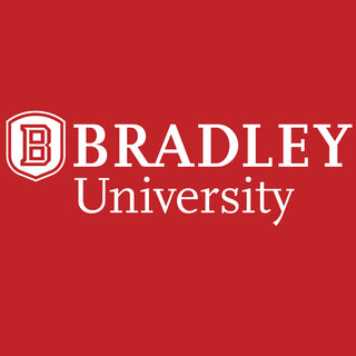 Bradley University Braves Basic Block Heavy Cotton Tank Top - Red