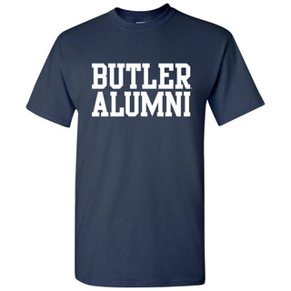 Butler University Bulldogs Basic Block Alumni T-Shirt - Navy