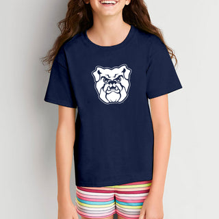 Butler University Bulldogs Logo Youth T-Shirt - Navy