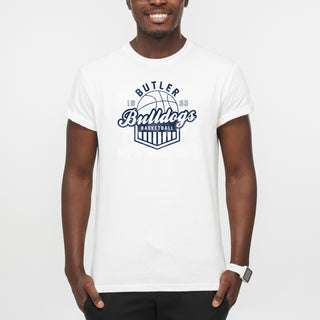 Butler University Bulldogs Vintage Basketball Shield T-Shirt - White