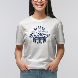 Butler University Bulldogs Vintage Basketball Shield T-Shirt - White