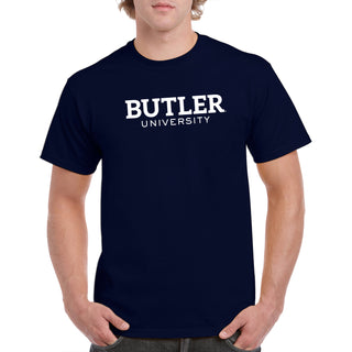 Butler University Bulldogs Institutional Logo T-Shirt - Navy