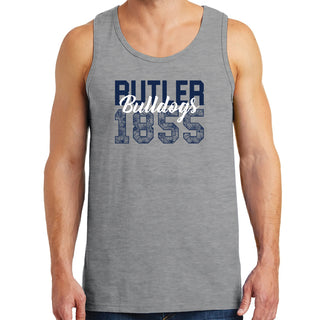 Flower Power Butler Bulldogs Tank Top - Sport Grey
