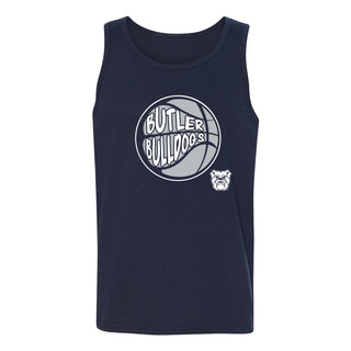 Butler University Bulldogs Street Basketball Tank Top - Navy