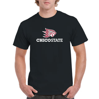 Chico State Wildcats Primary Logo T-Shirt - Black