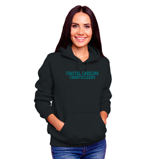 Coastal Carolina Chanticleers Basic Block Hoodie - Black
