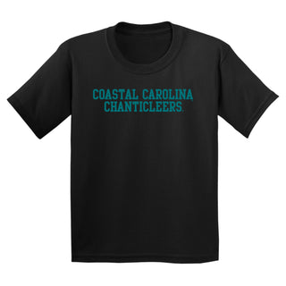Coastal Carolina Chanticleers Basic Block Youth T-Shirt - Black