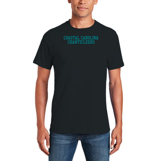Coastal Carolina Chanticleers Basic Block T-Shirt - Black