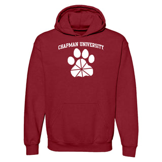 Chapman University Panthers Arch Logo Hoodie - Cardinal