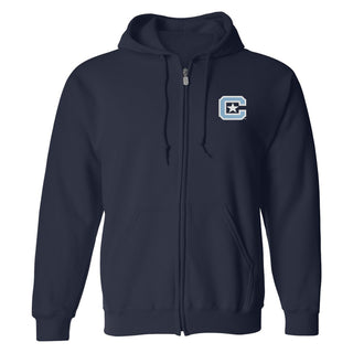 The Citadel Logo LC EMB Zip Hoodie - Navy